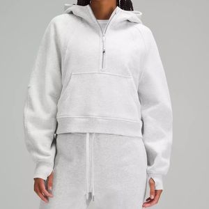 LULULEMON OVERSIZED HALF ZIP SCUBA HOODIE